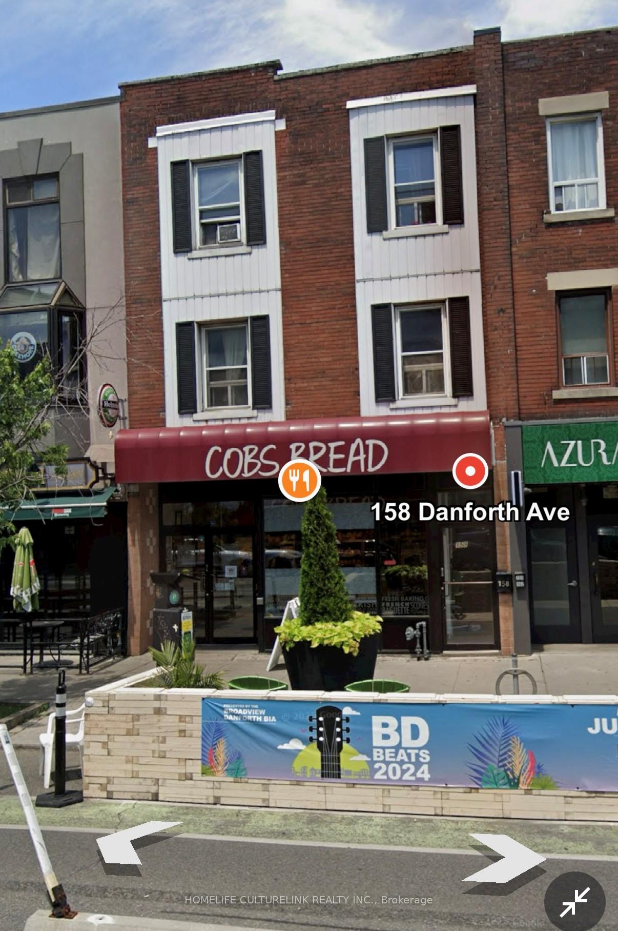 202 - 158 Danforth Avenue, Toronto, ON M4K 1H1